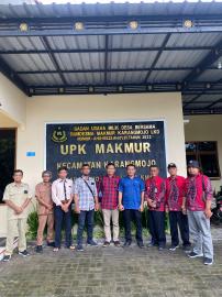 Kunjungan 10 Desa Kecamatan Miri juga Berkunjung ke BUMDESMA-UPK Makmur Karangmojo